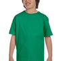 Gildan Youth DryBlend Moisture Wicking Short Sleeve Crewneck T-Shirt - Kelly Green