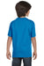 Gildan G800B Youth DryBlend Moisture Wicking Short Sleeve Crewneck T-Shirt Sapphire Blue Back