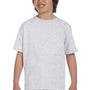 Gildan Youth DryBlend Moisture Wicking Short Sleeve Crewneck T-Shirt - Ash Grey