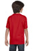 Gildan G800B Youth DryBlend Moisture Wicking Short Sleeve Crewneck T-Shirt Red Back