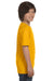 Gildan G800B Youth DryBlend Moisture Wicking Short Sleeve Crewneck T-Shirt Gold Side