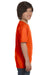 Gildan G800B Youth DryBlend Moisture Wicking Short Sleeve Crewneck T-Shirt Orange Side