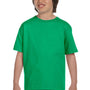 Gildan Youth DryBlend Moisture Wicking Short Sleeve Crewneck T-Shirt - Irish Green