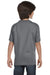 Gildan G800B Youth DryBlend Moisture Wicking Short Sleeve Crewneck T-Shirt Gravel Grey Back