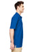 Gildan G828 Mens Short Sleeve Polo Shirt Royal Blue Side