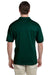 Gildan G880 Mens DryBlend Moisture Wicking Short Sleeve Polo Shirt Forest Green Back