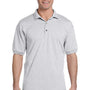 Gildan Mens DryBlend Moisture Wicking Short Sleeve Polo Shirt - Ash Grey