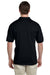 Gildan G880 Mens DryBlend Moisture Wicking Short Sleeve Polo Shirt Black Back