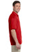 Gildan G880 Mens DryBlend Moisture Wicking Short Sleeve Polo Shirt Red Side