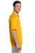 Gildan G880 Mens DryBlend Moisture Wicking Short Sleeve Polo Shirt Gold Side