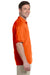 Gildan G880 Mens DryBlend Moisture Wicking Short Sleeve Polo Shirt Orange Side