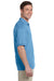 Gildan G880 Mens DryBlend Moisture Wicking Short Sleeve Polo Shirt Carolina Blue Side