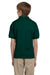Gildan G880B Youth DryBlend Moisture Wicking Short Sleeve Polo Shirt Forest Green Back