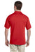 Gildan G890 Mens DryBlend Moisture Wicking Short Sleeve Polo Shirt w/ Pocket Red Back
