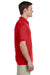Gildan G890 Mens DryBlend Moisture Wicking Short Sleeve Polo Shirt w/ Pocket Red Side