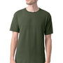 ComfortWash by Hanes Mens Short Sleeve Crewneck T-Shirt - Moss Green