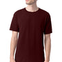 ComfortWash by Hanes Mens Short Sleeve Crewneck T-Shirt - Maroon