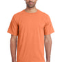 ComfortWash by Hanes Mens Short Sleeve Crewneck T-Shirt - Horizon Orange