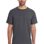 ComfortWash By Hanes Mens Short Sleeve Crewneck T-Shirt - Railroad Grey