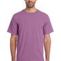 ComfortWash By Hanes Mens Short Sleeve Crewneck T-Shirt - Plum Purple