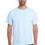 ComfortWash By Hanes Mens Short Sleeve Crewneck T-Shirt - Soothing Blue