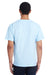 ComfortWash By Hanes GDH100 Mens Short Sleeve Crewneck T-Shirt Soothing Blue Back