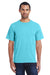 ComfortWash by Hanes GDH100 Short Sleeve Crewneck T-Shirt Freshwater Blue Front