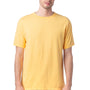 ComfortWash by Hanes Mens Short Sleeve Crewneck T-Shirt - Butterscotch Yellow