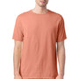 ComfortWash by Hanes Mens Short Sleeve Crewneck T-Shirt - Clay Red