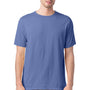 ComfortWash by Hanes Mens Short Sleeve Crewneck T-Shirt - Frontier Blue