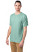 ComfortWash by Hanes GDH100 Mens Short Sleeve Crewneck T-Shirt Honeydew Green 3Q