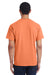 ComfortWash by Hanes GDH150 Short Sleeve Crewneck T-Shirt w/ Pocket Horizon Orange Back