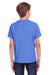 ComfortWash by Hanes GDH175 Youth Short Sleeve Crewneck T-Shirt Deep Forte Blue Back