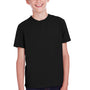 ComfortWash by Hanes Youth Short Sleeve Crewneck T-Shirt - Black