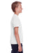 ComfortWash by Hanes GDH175 Youth Short Sleeve Crewneck T-Shirt Concrete Grey Side