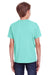 ComfortWash by Hanes GDH175 Youth Short Sleeve Crewneck T-Shirt Mint Green Back