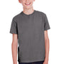 ComfortWash by Hanes Youth Short Sleeve Crewneck T-Shirt - Railroad Grey