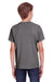 ComfortWash by Hanes GDH175 Youth Short Sleeve Crewneck T-Shirt Railroad Grey Back