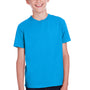 ComfortWash by Hanes Youth Short Sleeve Crewneck T-Shirt - Summer Sky Blue