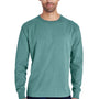ComfortWash By Hanes Mens Long Sleeve Crewneck T-Shirt - Cypress Green