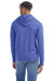 ComfortWash by Hanes GDH280 Mens Jersey Long Sleeve Hooded T-Shirt Hoodie Deep Forte Back