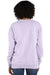 ComfortWash by Hanes GDH400 Mens Crewneck Sweatshirt Future Lavender Purple Back