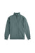 ComfortWash by Hanes GDH425 Mens 1/4 Zip Sweatshirt Cypress Green Flat Front