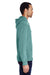 ComfortWash by Hanes GDH450 Hooded Sweatshirt Hoodie Spanish Moss Green Side