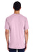 Gildan H000 Mens Hammer Short Sleeve Crewneck T-Shirt Light Pink Back