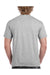 Gildan H000 Mens Hammer Short Sleeve Crewneck T-Shirt Sport Grey Back