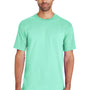 Gildan Mens Hammer Short Sleeve Crewneck T-Shirt - Island Reef Green