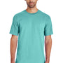 Gildan Mens Hammer Short Sleeve Crewneck T-Shirt - Seafoam Green