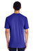 Gildan H000 Mens Hammer Short Sleeve Crewneck T-Shirt Royal Blue Back