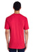 Gildan H000 Mens Hammer Short Sleeve Crewneck T-Shirt Red Back